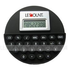 8 chiffres calculatrice en silicium en forme de rond (LC524A)